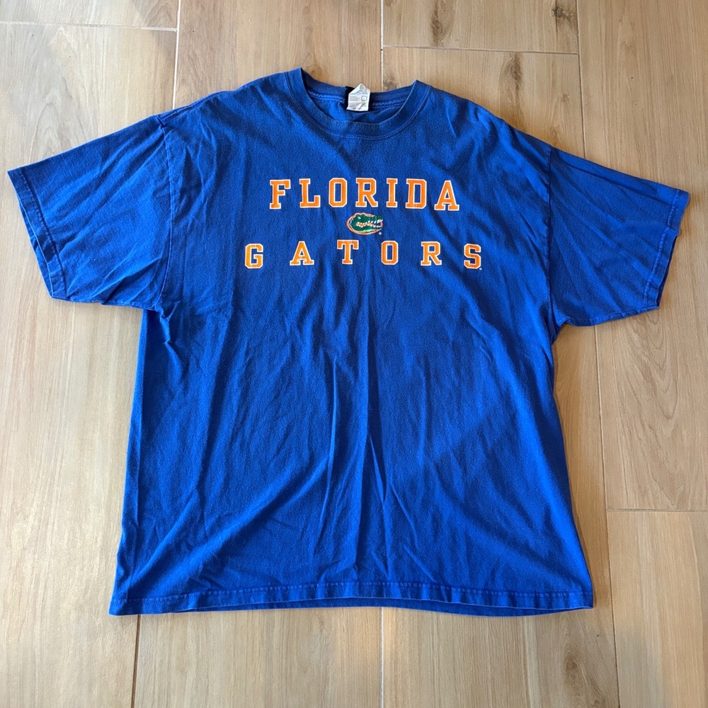 AS Sports Florida Gators T-Shirt Mens XL Blue NCAA College Football Graphic Tee
